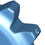 NordicBase 3D-Skanning Mekanisk deler Skann 03 Visualisering STL 03